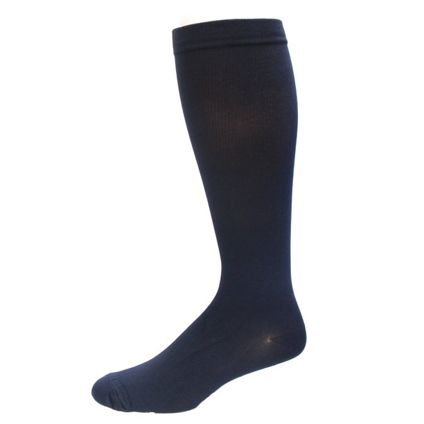 Medipeds Mild Compression Over The Calf Socks 2 Pair, Navy, M9-12.5 ...