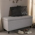thumbnail image 1 of Banc de Rangement Kaylee en Beige Grisâtre, 1 of 8