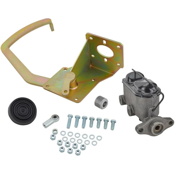 Master Cylinder with Pedal Bracket, Fits 1935-40 Ford