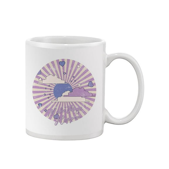 Make Things Happen Groovy Style Mug - Image by Shutterstock,