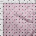 thumbnail image 2 of oneOone Georgette Viscose Rose Pink Fabric Floral & Texture Sewing Craft Projects Fabric Prints By Yard 42 Inch Wide, 2 of 4