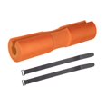 thumbnail image 3 of Almohadilla para sentadillas con barra, almohadilla para hombros y cuello con barra, almohadilla antideslizante para puente de glúteos con soporte , Naranja, 3 of 8