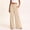 Khaki, variant on JUSLIO Women Pants Casual Drawstring Elastic Waist with Pockets Fashion Pants
