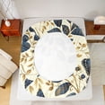 thumbnail image 5 of Castle Fairy Flying Butterflies Full Size Sheets for Teens,Vintage Tree Leaves Bed Sheets, 5 of 7