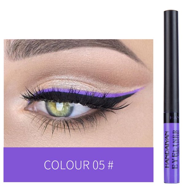 Fiudx Liquidación De Ofertas Flash Delineador De Ojos Líquido De Color Mate De 12 Colores Sombra De Ojos Líquida Duradera Y Sin Manchas 2Ml