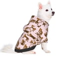 thumbnail image 2 of Gaeub Leopard Print Dog Hoodie Sweatshirts Warm Dog Clothes for Small Dogs,Puppy and Cat Costume-Medium, 2 of 7