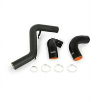 Mishimoto MMICP-FOST-13HWBK Intercooler Pipe Kit Compatible With Ford Focus ST 2013  Wrinkle Black