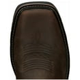 thumbnail image 6 of Justin Men's Driller Western Work Boot Steel Toe Dark Brown 8.5 D(M) US, 6 of 7