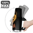 thumbnail image 6 of Halloween Pumpkin Ghost 40 oz Tumbler with Handle Rust Resistant Travel Mug Modern Cafe Tumblers for Spring Summer Camping Outdoor, 6 of 7