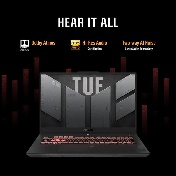 ASUS TUF Gaming A17 (2023) 17.3" Laptop AMD Ryzen 7 7735HS FA707NU-DS71-CA