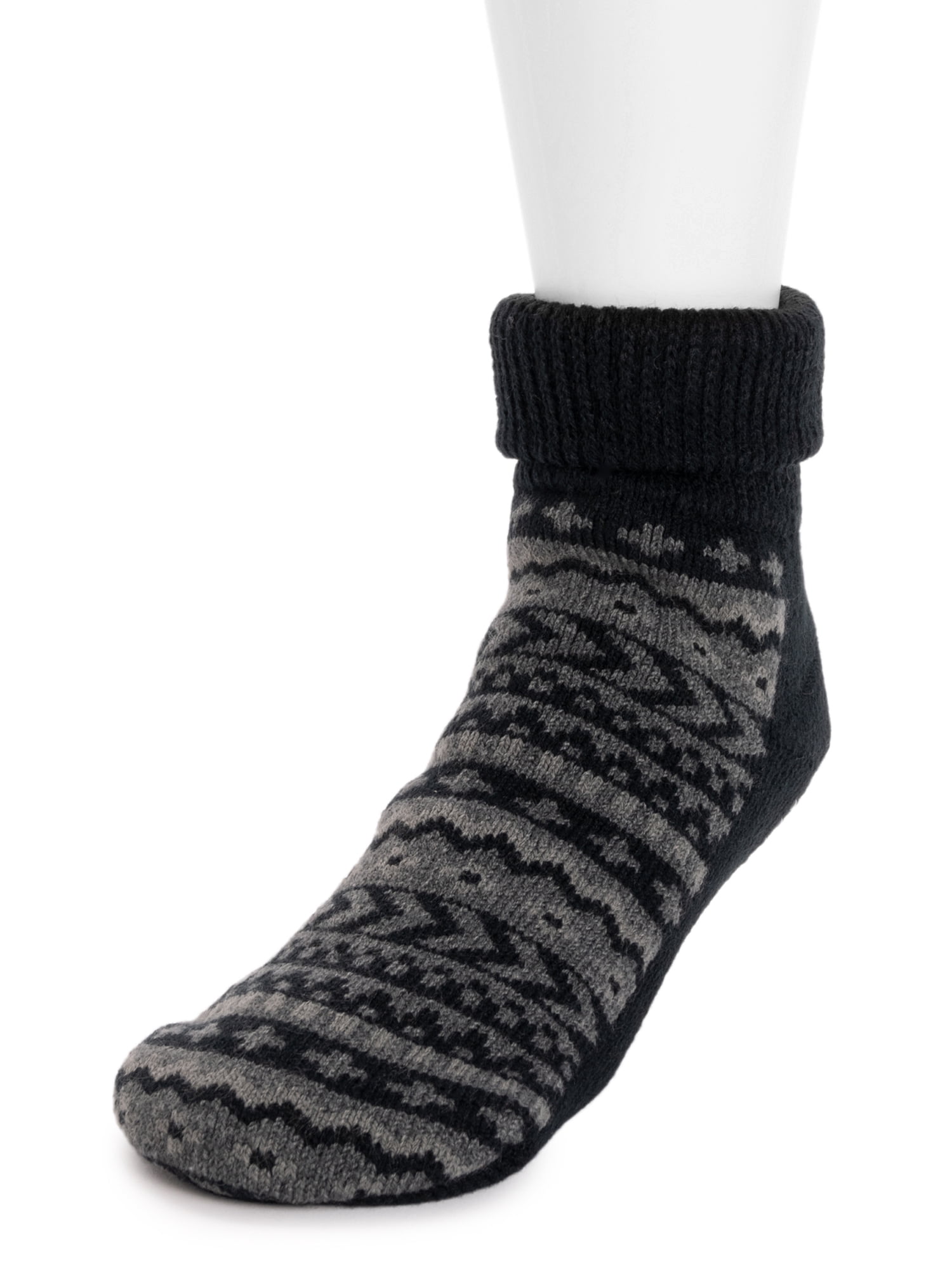 MUK LUKS Men's Thermal Slipper Socks, 1 Pair