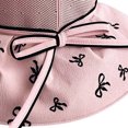 thumbnail image 4 of QSAWXQZ Women's Bucket Hat Bow Foldable Soft Brim Summer Beach Sun Hat Lightweight Travel Headwear Free Size, 4 of 5