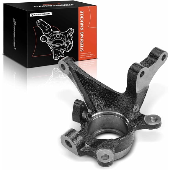 A-Premium Front Suspension Steering Knuckle Compatible with Kia Spectra 2004-2008, Spectra5 2005-2008, Left Driver Side, Replace # 517152F010, 517152F110