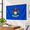 3x5 FT Michigan State Flags, variant on York State Flags 3x5 Ft Embroidered Double Sided Ny Flag Outdoor Heavy Duty With Brgrommets
