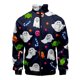 thumbnail image 3 of Chaqueta con estampado 3D de calabaza de Halloween para hombres y niños, camisetas de manga larga con personalidad, chaquetas de calle de gran tamaño con cremallera, abrigo, ropa, 3 of 5