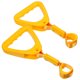 thumbnail image 1 of OUNONA 2Ud Asa Para Basura Y Transporte Amarillo Ideal Para Automóvil Y Vehículos Públicos, 1 of 7