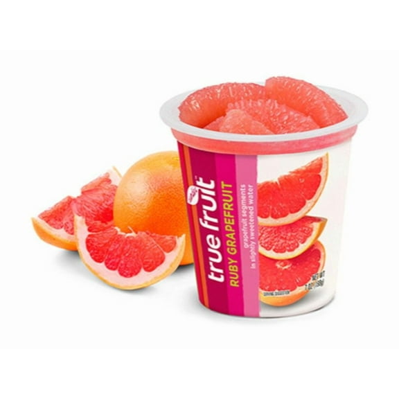 Sundia True Fruit Ruby Grapefruit with Lid 7oz (PACK OF 12)