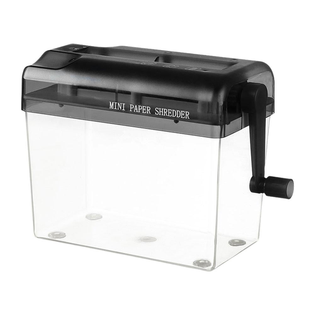 Mini Manual Shredder, Portable Office & Home Paper Cutter, Eco-Friendly