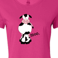 thumbnail image 4 of Inktastic Cow-moo. Women's T-Shirt, 4 of 5