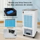 thumbnail image 4 of Calefactor Eléctrico CM-TOP para hogar climatizador Control remoto 4 en 1 Refrigeración y Calefacción Sistema silencioso Blanco, 4 of 5