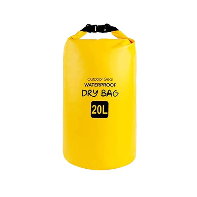 Bolso Seco Impermeable Camping Canotaje Kayak Paquete Tapa Enrolble - 20L Sunnimix Saco seco impermeable