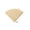 C, variant on Pour Over Coffee Filters Fan Shaped Paper Cone, Natural Unbleached Coffee Filter Papers for Drip Brewing, Compatible with Most Coffee Makers