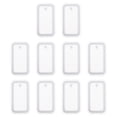 thumbnail image 1 of Uxcell 10 Pcs Moldes Rectangulares de Resina para Llaveros, Kit de Moldes de Silicona Epóxica con Agujero para Colgantes de Llaveros y Joyería, 1 of 5
