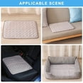 thumbnail image 4 of Washable Dog Cooling Mat Ice Silk Pet Self Cooling Pad Blanket, 4 of 5