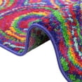 thumbnail image 6 of Unique Loom Calypso Collection Area Rug - Tobago (5' 3" x 8' Rectangle Multi/Green), 6 of 12