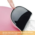 thumbnail image 4 of nipocaio Office Mousepad with Gel Wrist Support - Ergonomic Gaming Desktop Mouse Pad Wrist Rest - Design Gamepad Mat Rubber Base for Laptop Computer (Pink), 4 of 5