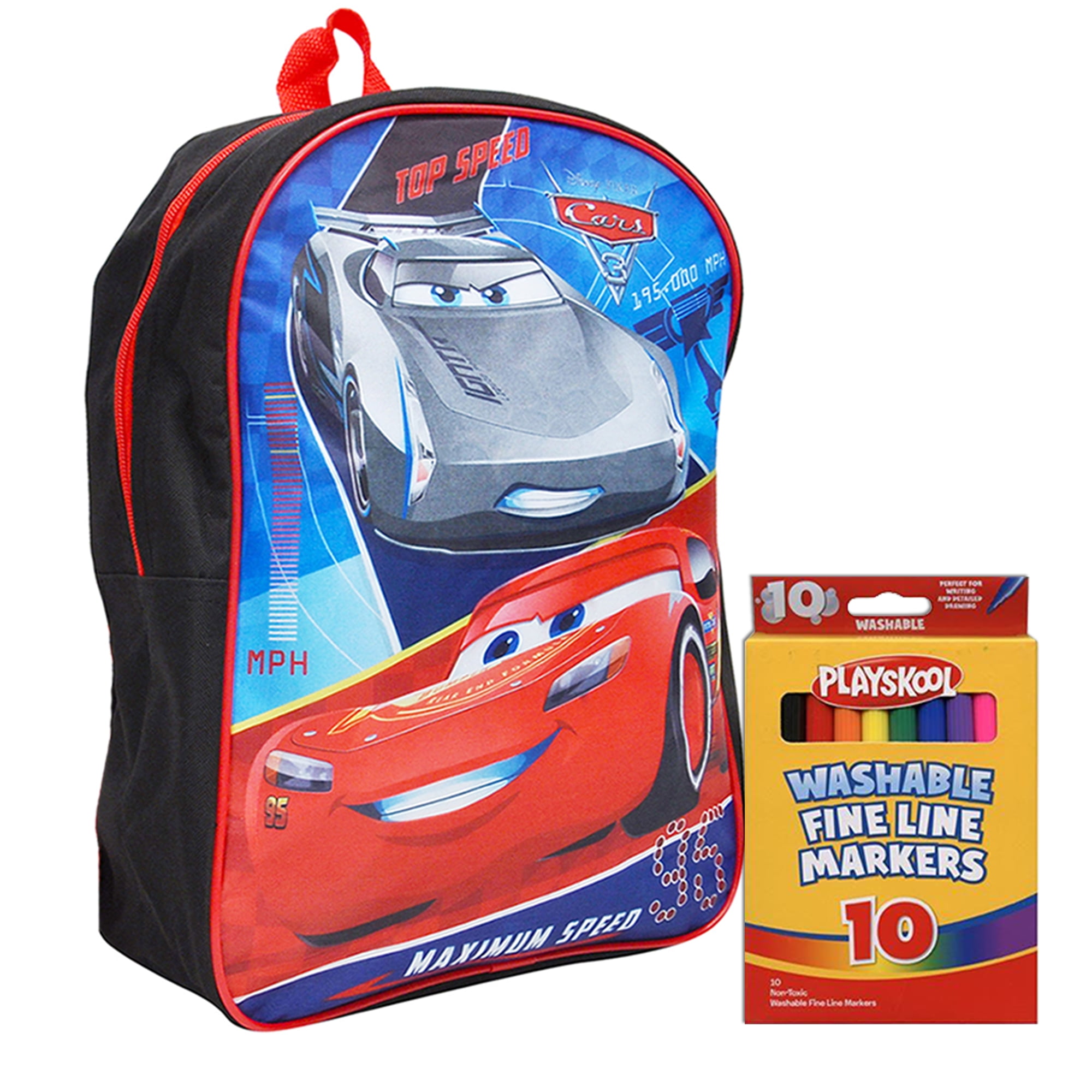 lightning mcqueen backpack big w