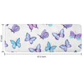 thumbnail image 7 of Purple Blue Butterfly Pattern Kitchen Rug Mat,Kitchen Runner Rugs Non Skid Washable,Decorative Kitchen Floor Mats for Kitchen,Sink,Laundry,17"x47.2", 7 of 7