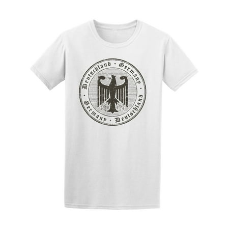 Germany, Deutschland Eagle Logo T-Shirt Men -Image by Shutterstock, Male Small