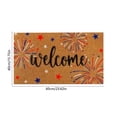 thumbnail image 3 of 250th Anniversary Of Independence Imitation Coir Doormat And Entryway Floor Mat, 3 of 6