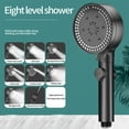 thumbnail image 5 of RKZDSR Home Bath Shower Nozzle with Turbo Effect - Water Heater Filter Shower Head - 8 Bathing Modes and One-Pressurized Water Stop Function, 5 of 8