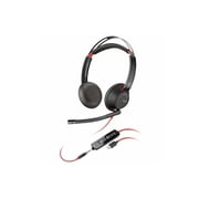 HP POLY HEADSETS Poly Headset with Adapter, Black