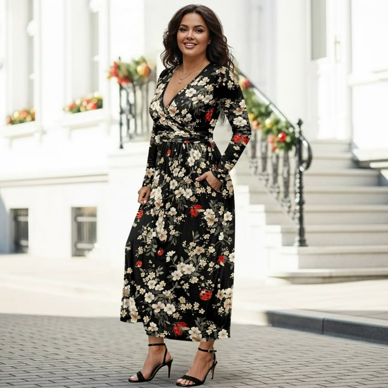 retro floral maxi dress Vintage Floral Chiffon Maxi Dress: Cottagecore Fairycore Gown