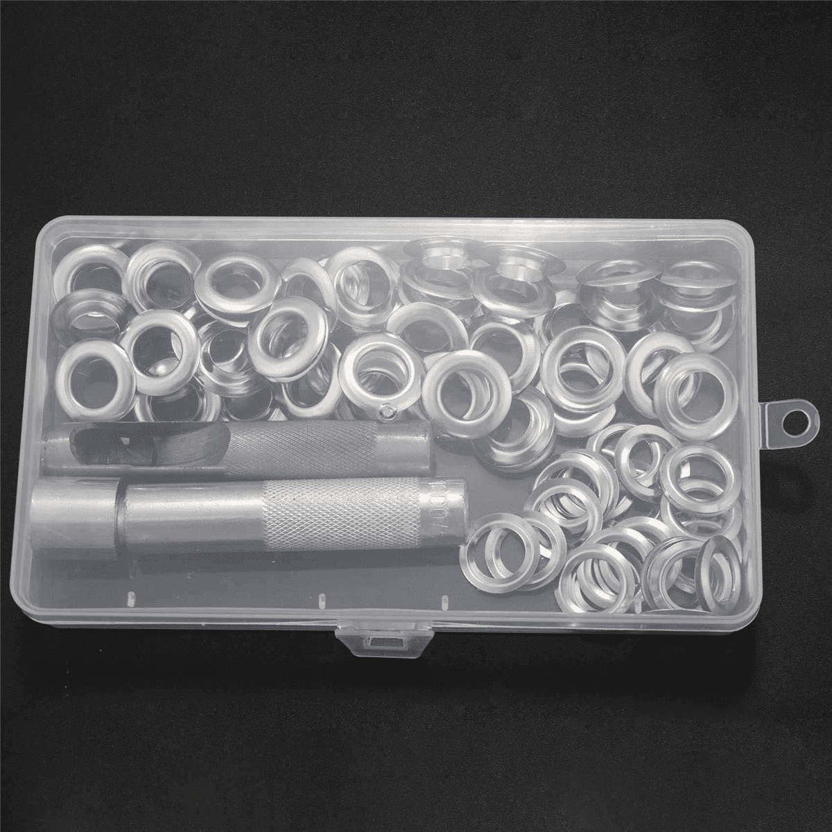 200Pcs Punch Grommets and Awning Tent Tarp Repair Kit Hole Eyelet New