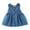Blue, variant on FAOWME Girls Toddler Summer Casual Sleeveless Prints Dress Dance Party Dresses Holiday Beach Clothes Blue 2-3 Years