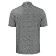 thumbnail image 3 of Men's Cutter & Buck Black Tampa Bay Rays Pike Eco Flora Print Recycled Polo, 3 of 3