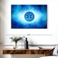 thumbnail image 3 of Elephant Stock Medical Heroes Symbol Wall Art - Horizontal Canvas Wall Art - Living Room Wall Decor - Our America Canvas - Blue And White Decor - 39" x 26", 3 of 8