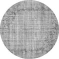 thumbnail image 1 of Ahgly Company Indoor Round Oriental Gray Asian Inspired Area Rugs, 5' Round, 1 of 1