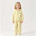 thumbnail image 2 of Gunia Toddler Girls Hoodie And Sweatpants 2 Piece Athletic Outfits Set Tracksuit Fall Winter Clothes,Size 1-5 Years, 2 of 4