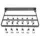 thumbnail image 3 of Tendedero con múltiples clips, sin perforaciones, para calcetines y ropa interior, multifuncional., 3 of 6