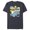 Navy Heather, variant on The Simpsons Homer Simpson Out of Beer All Torn Up - Short Sleeve Blended T-Shirt for Adults - Customized-Yellow