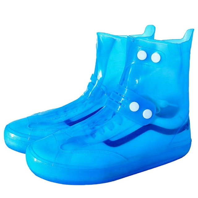 Cubrezapatos impermeables Zulema Antideslizante Duradero Azul XXL