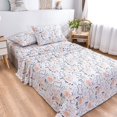 thumbnail image 2 of Pink Moon Unicorn Kids Sheet Set Full Piece Cute Printed Microfiber Bed Sheets for Girls Deep Pocket, 2 of 7