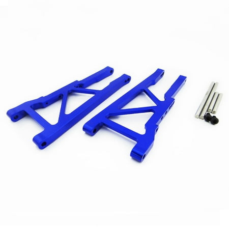 Traxxas Stampede 4x4 1:10 Aluminum Alloy Front Lower Arm Hop Up Upgrade, Blue by Atomik RC - Replaces Traxxas Part