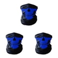 thumbnail image 1 of Skull Face Mask Half Face Cover for Motorcycle Riding Cold Weather Neck Warmer Scary Halloween Mask Skeleton Costume Multi Functional Seamless Headscarf for Men Outdoor Activities, 1 of 8