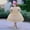 Yellow, variant on SDJMa Kids Girls Solid Princess Bridesmaid Pageant Gown Birthday Party Wedding Dress